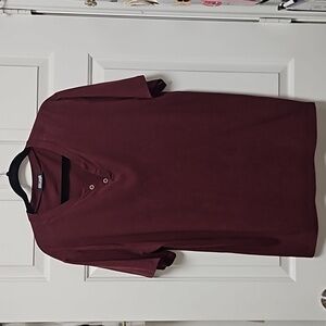 ✨️Inflation Button Neck Casual Tee Size XL